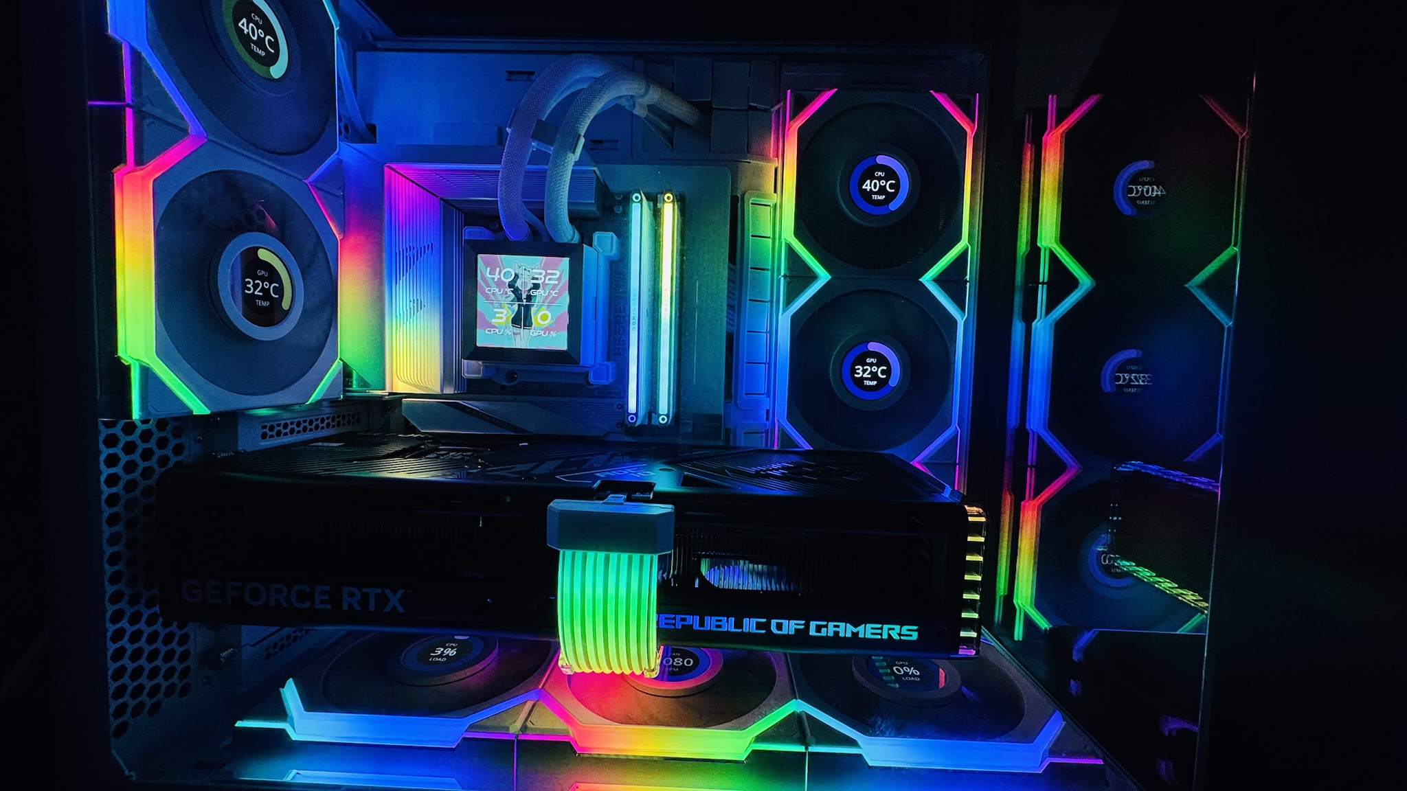 9800X3D and RTX4090: Idle State of CPU and GPU