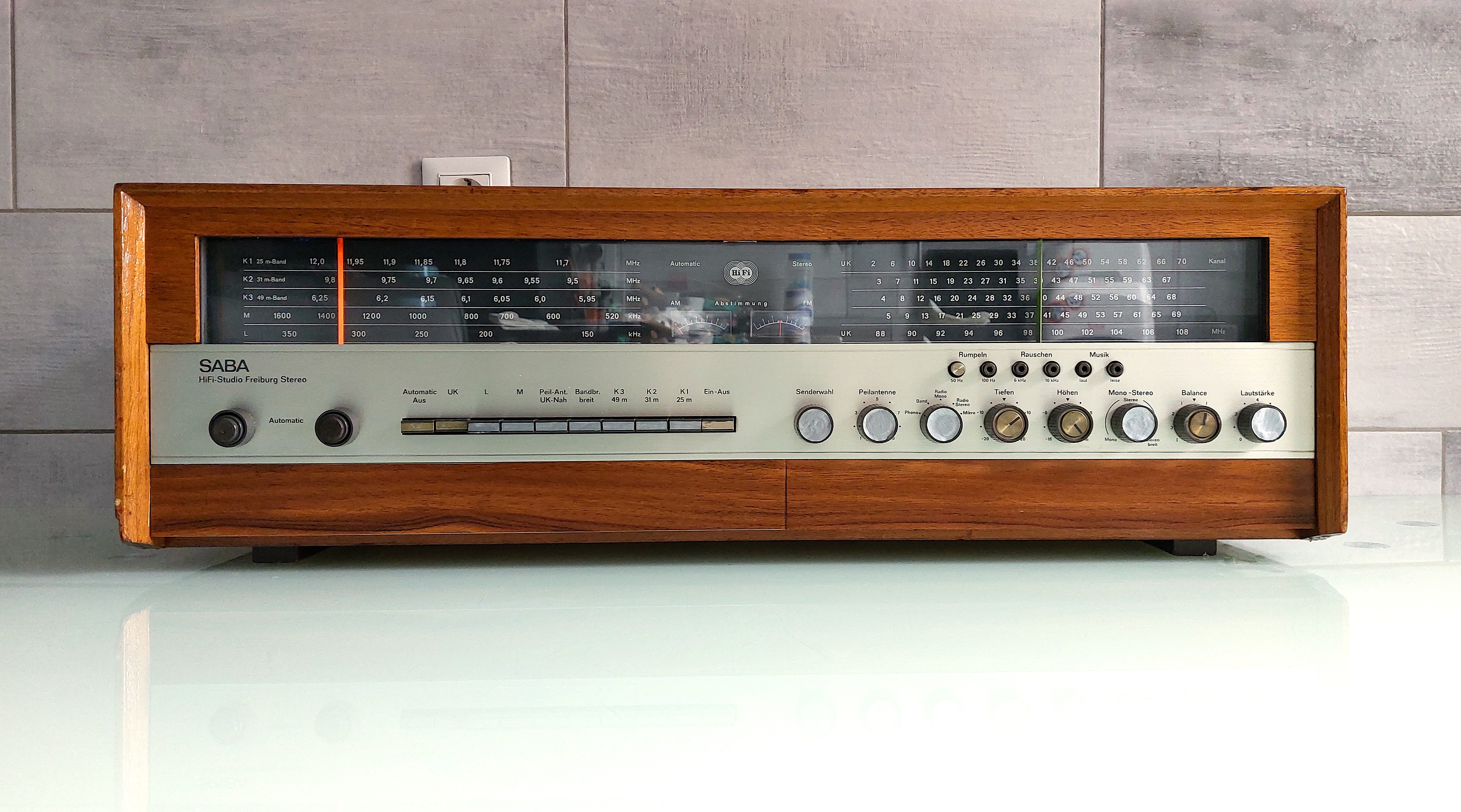 Vintage SABA HiFi Studio Freiburg Stereo Receiver from West Germany, circa 1967