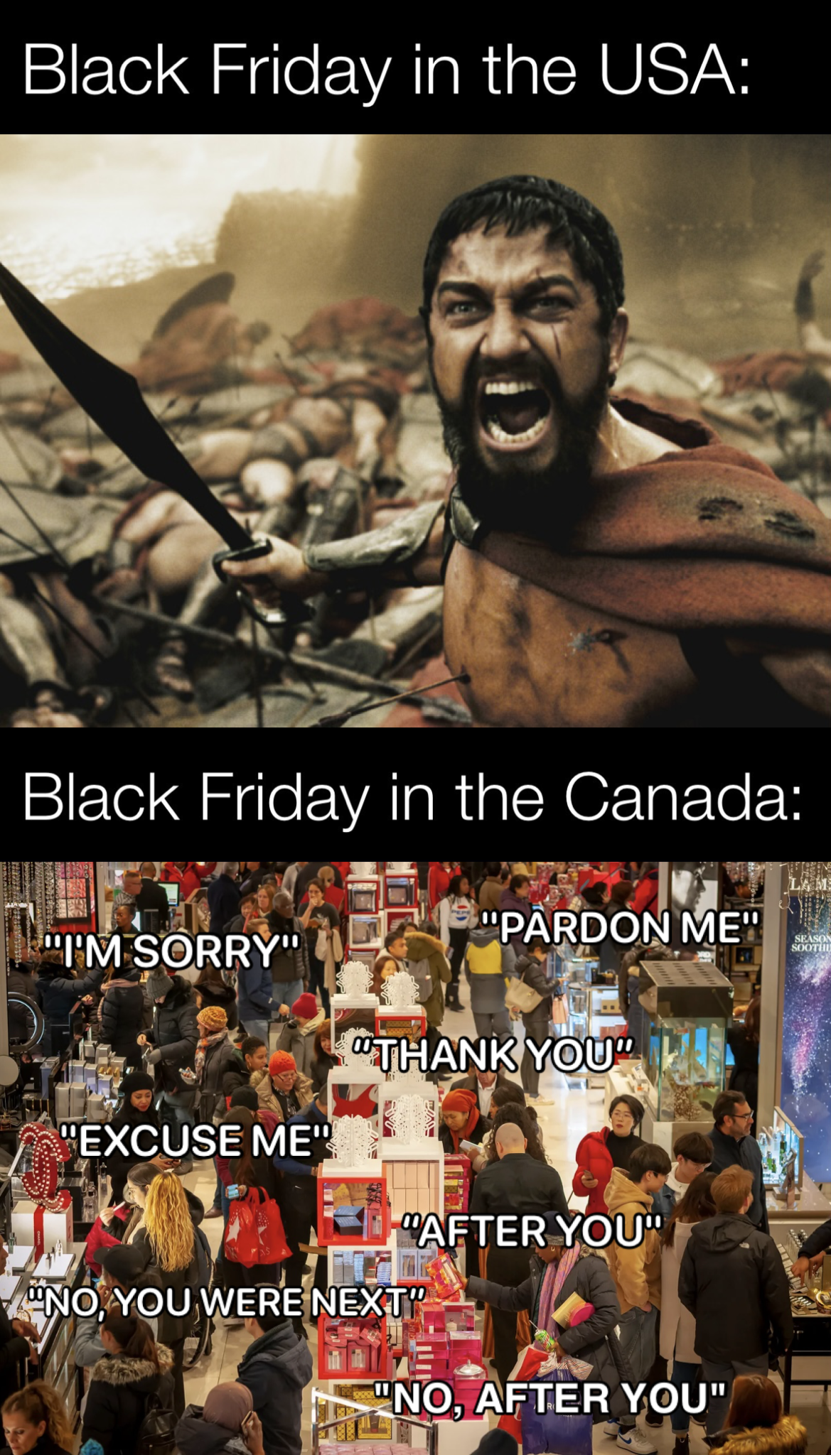 Black Friday Showdown: USA vs. Canada