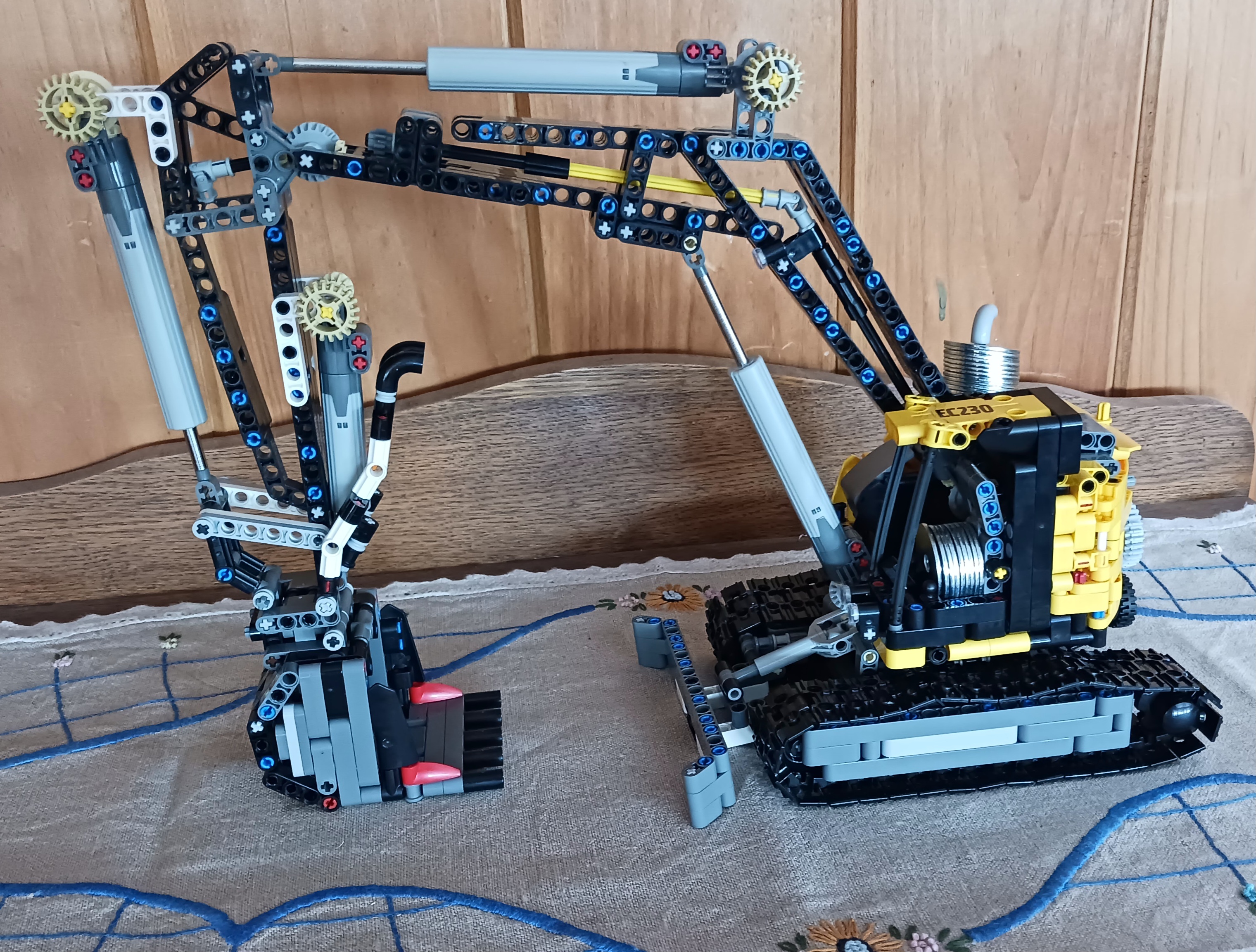 Building Dreams: The Lego Technic John Deere 135G Excavator