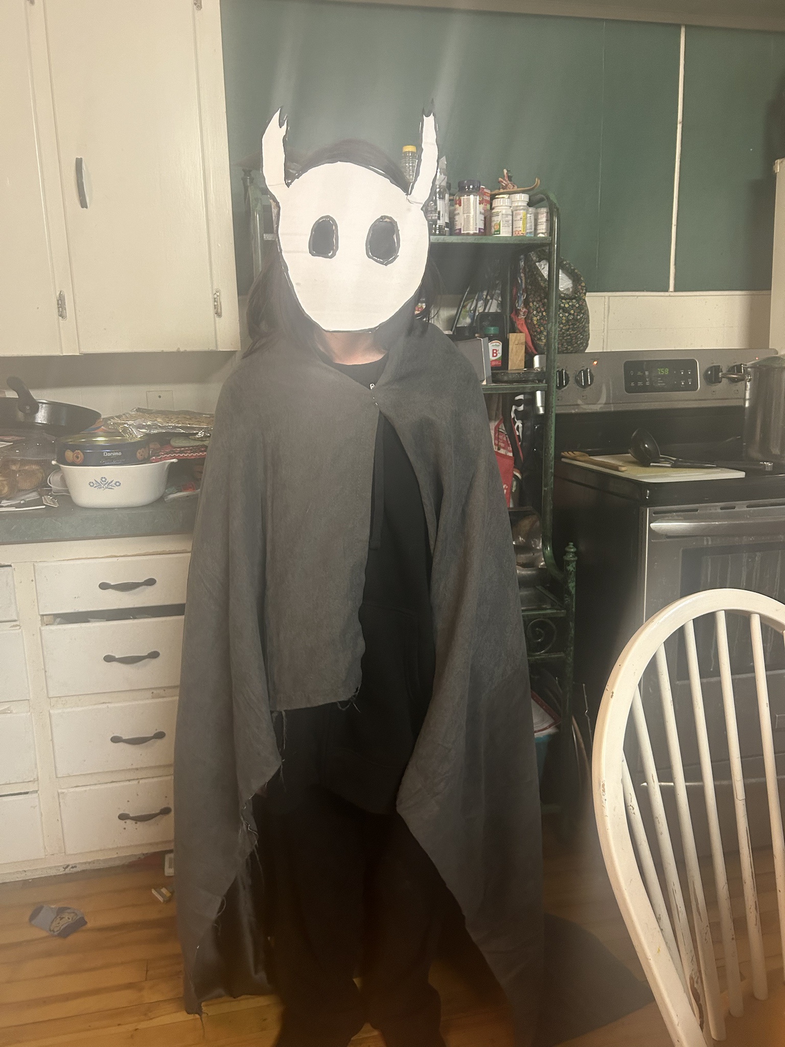 Happy Halloween from my crazy cat and the firstborn litten!
