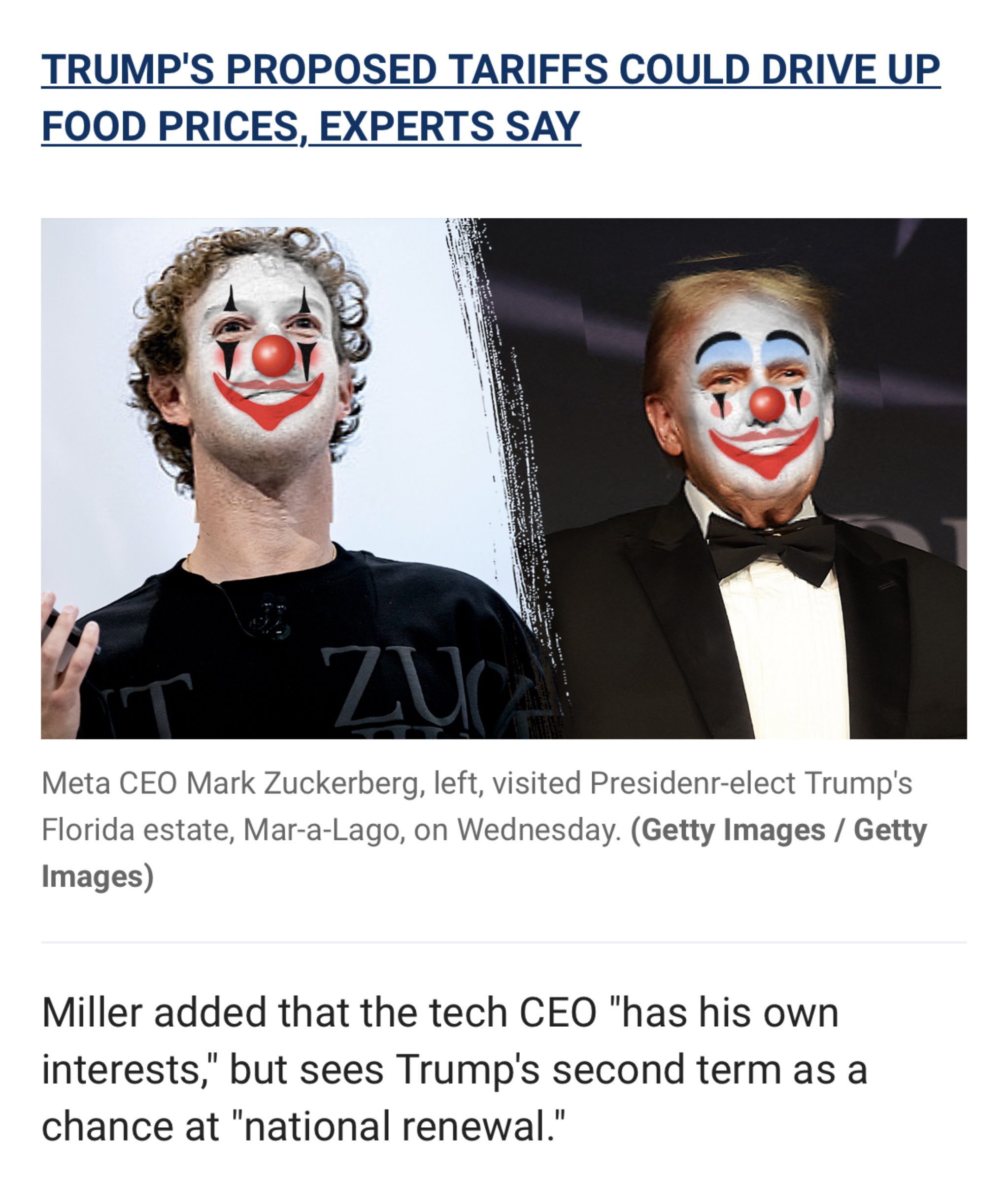 Who Would Have Thought Tariffs Could Cause Price Hikes?