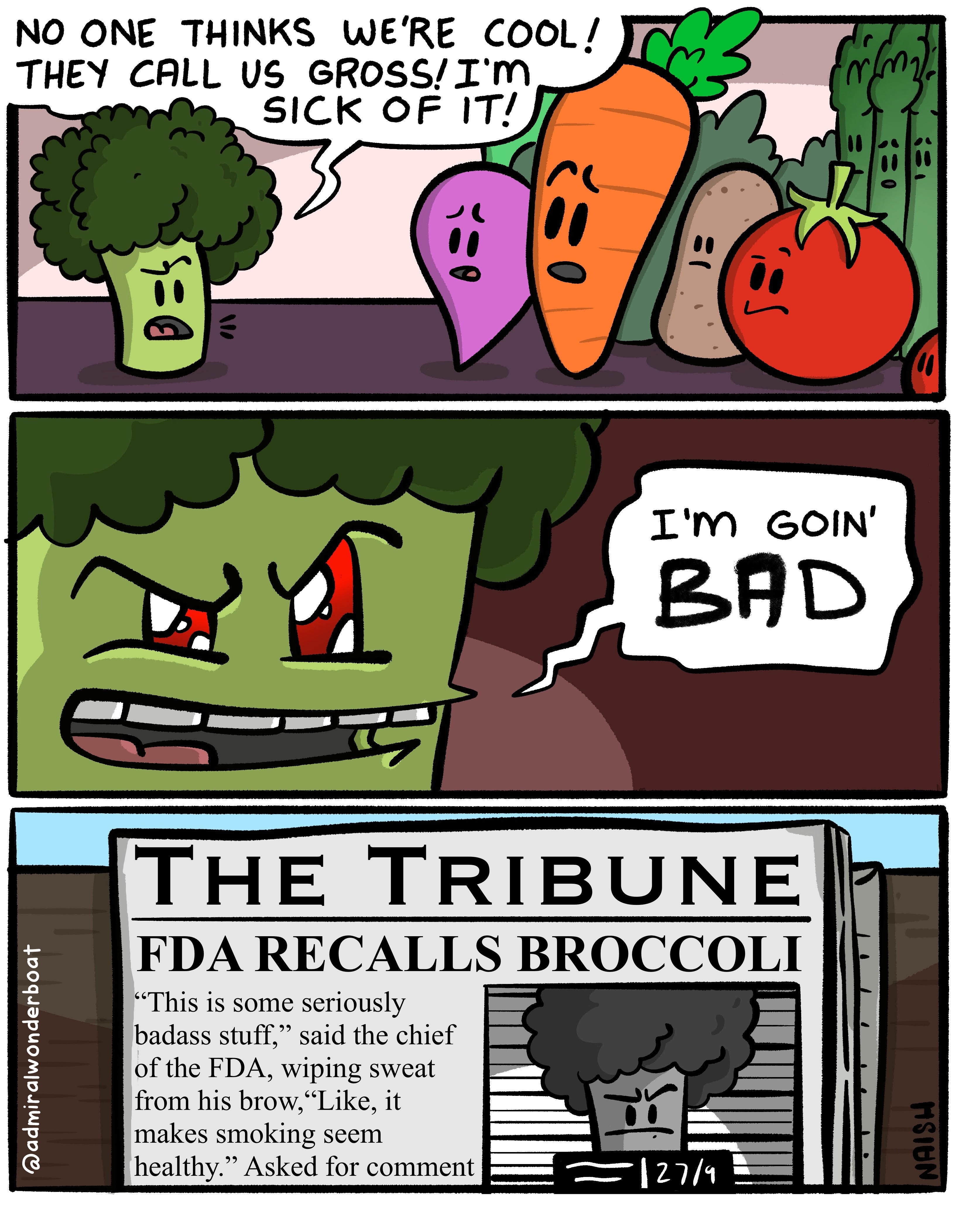 Breaking Broccoli: A Creative Original Concept