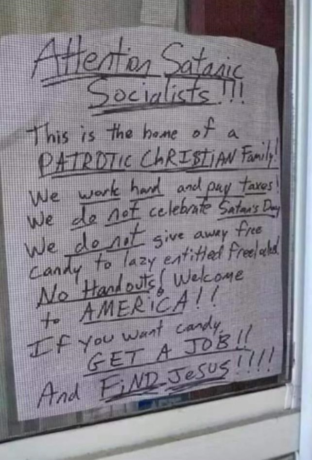 Calling All Satanic Socialists: Your Attention is Needed!