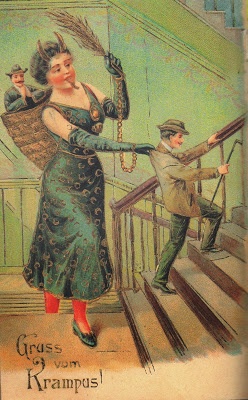 The mischievous antics of Krampus!