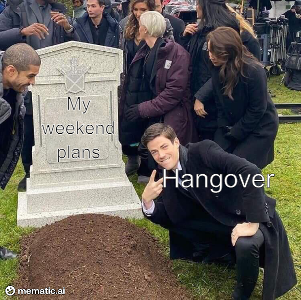 A Friendly Reminder: Don't Overindulge in Drinks!