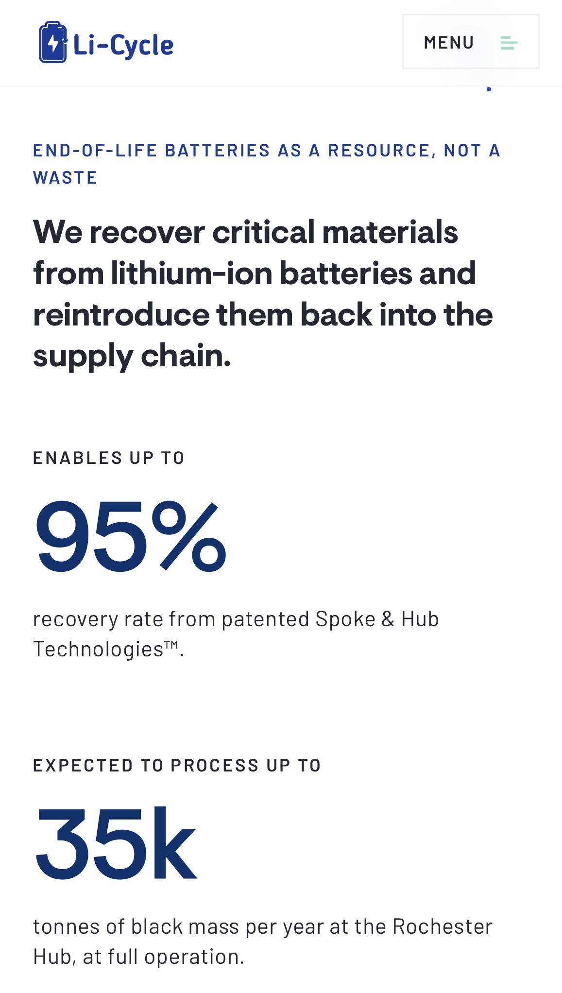 Li-Cycle: Safely Recycling Lithium-Ion Batteries and Time to Say Goodbye to Tesla