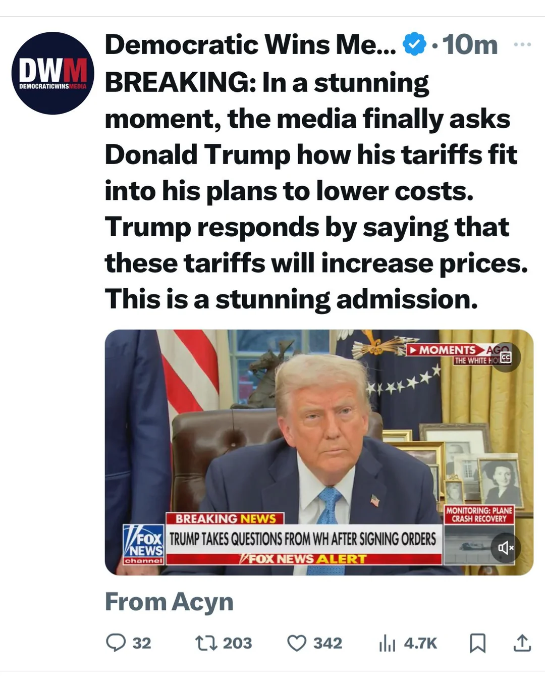 Donny Drumpf's Genius Plan: Lowering Grocery Prices by Raising Them? Wait, What?