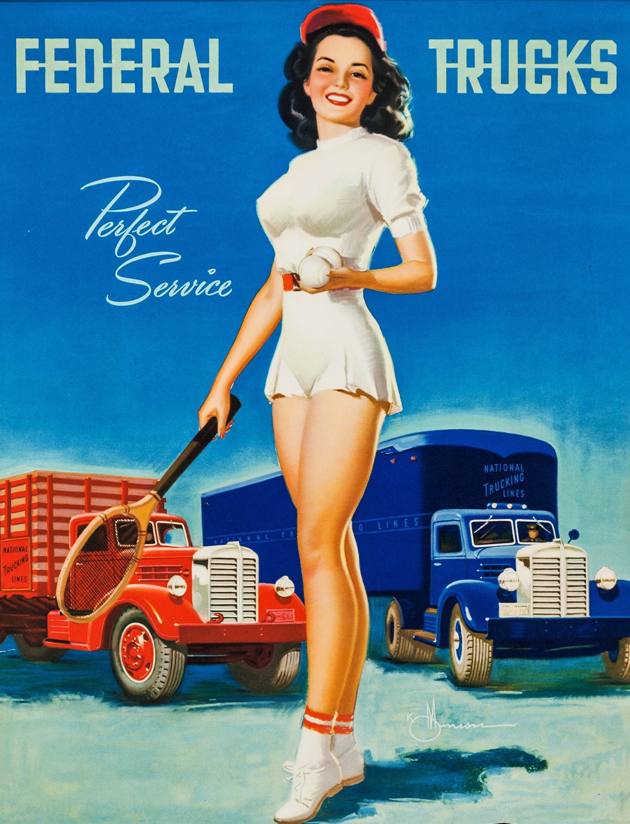 Exploring 'Perfect Service' by K.O. Munson from 1951