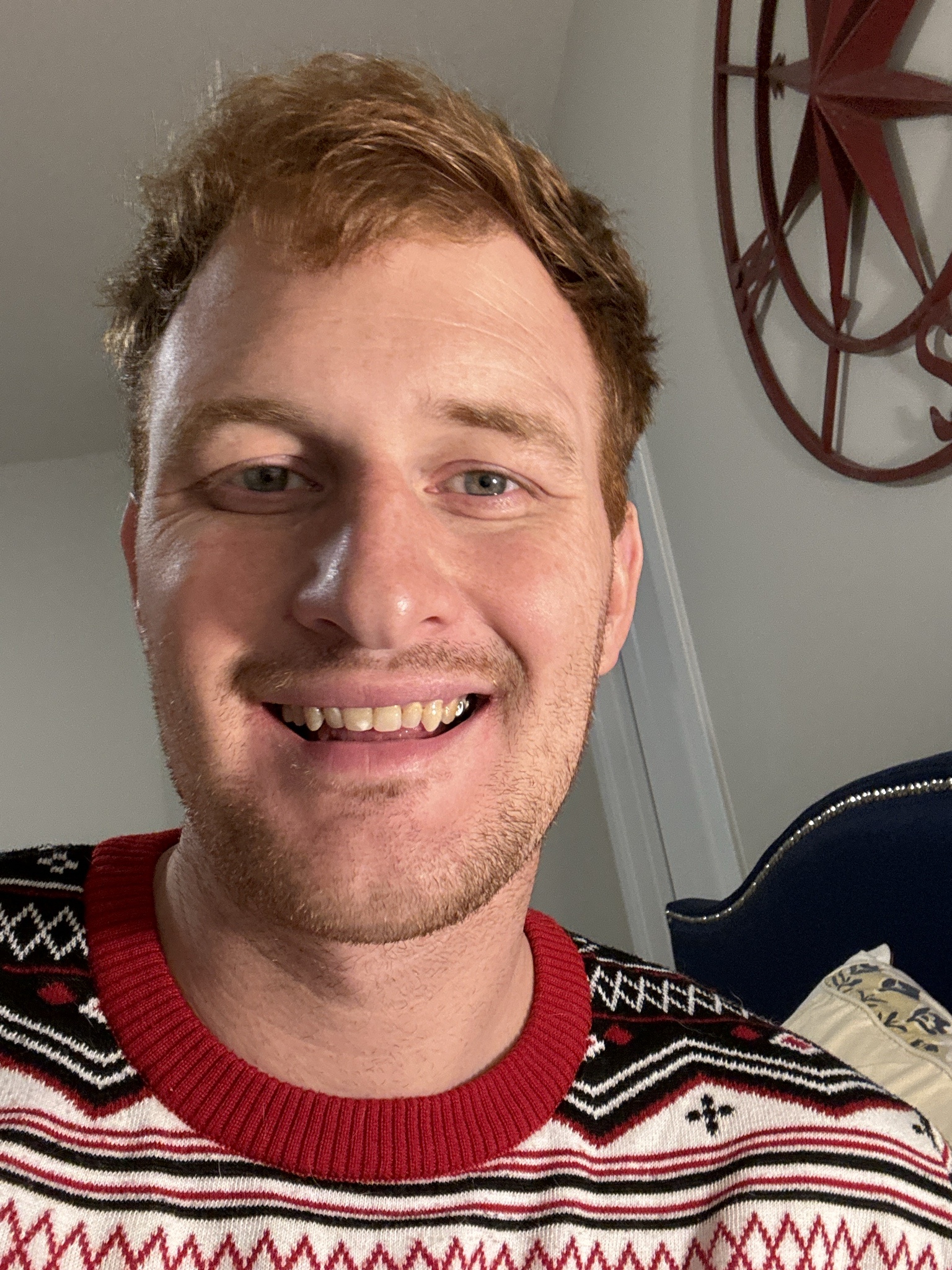 Annual Selfie Time! Plus a Special Appearance by Mari Lwyd at the End