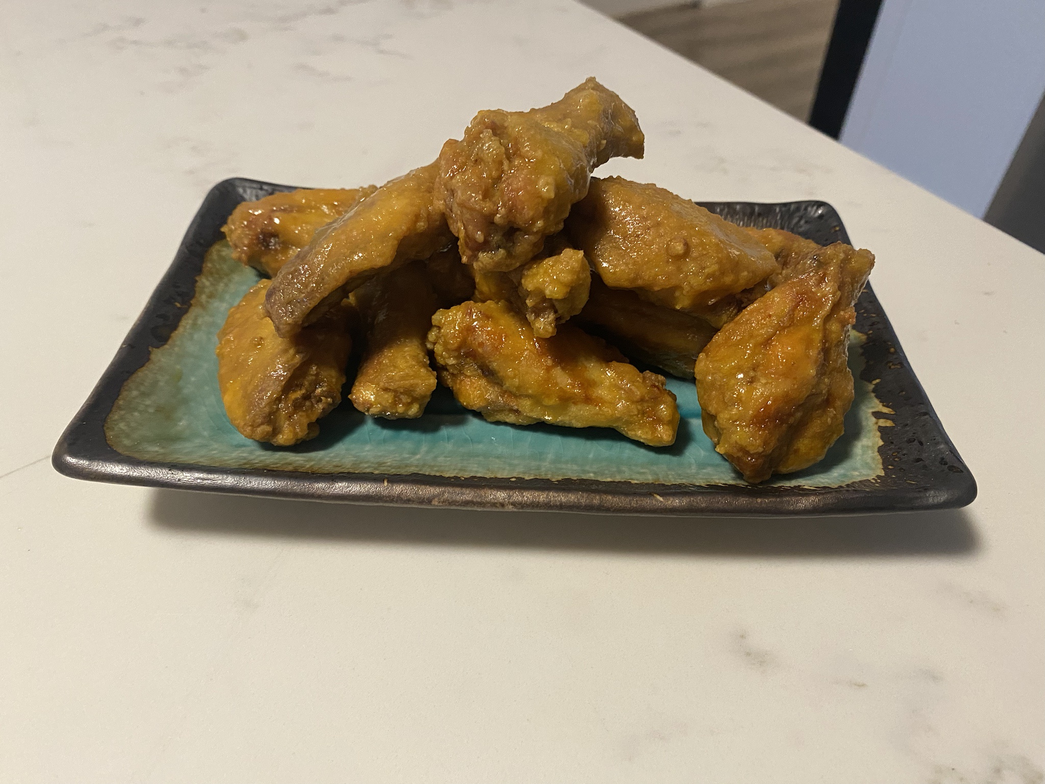 Delicious Honey Butter Buffalo Wings to Savor