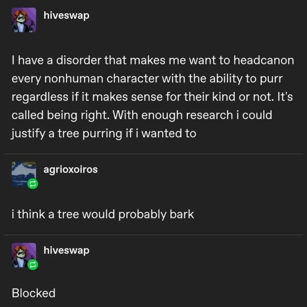 You're Definitely Barking Up the Wrong Tree Here