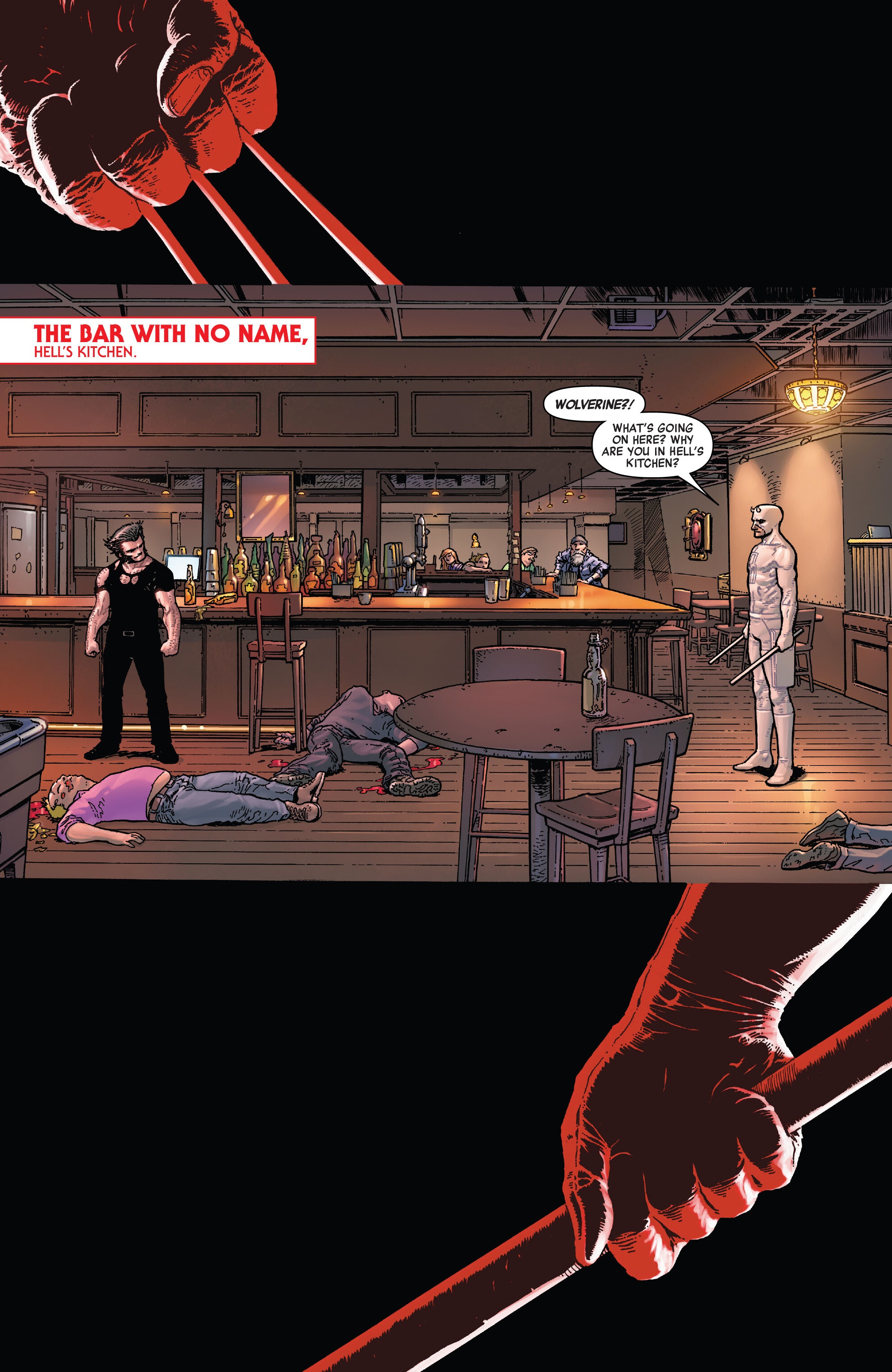 Epic Showdown: Daredevil vs. Wolverine