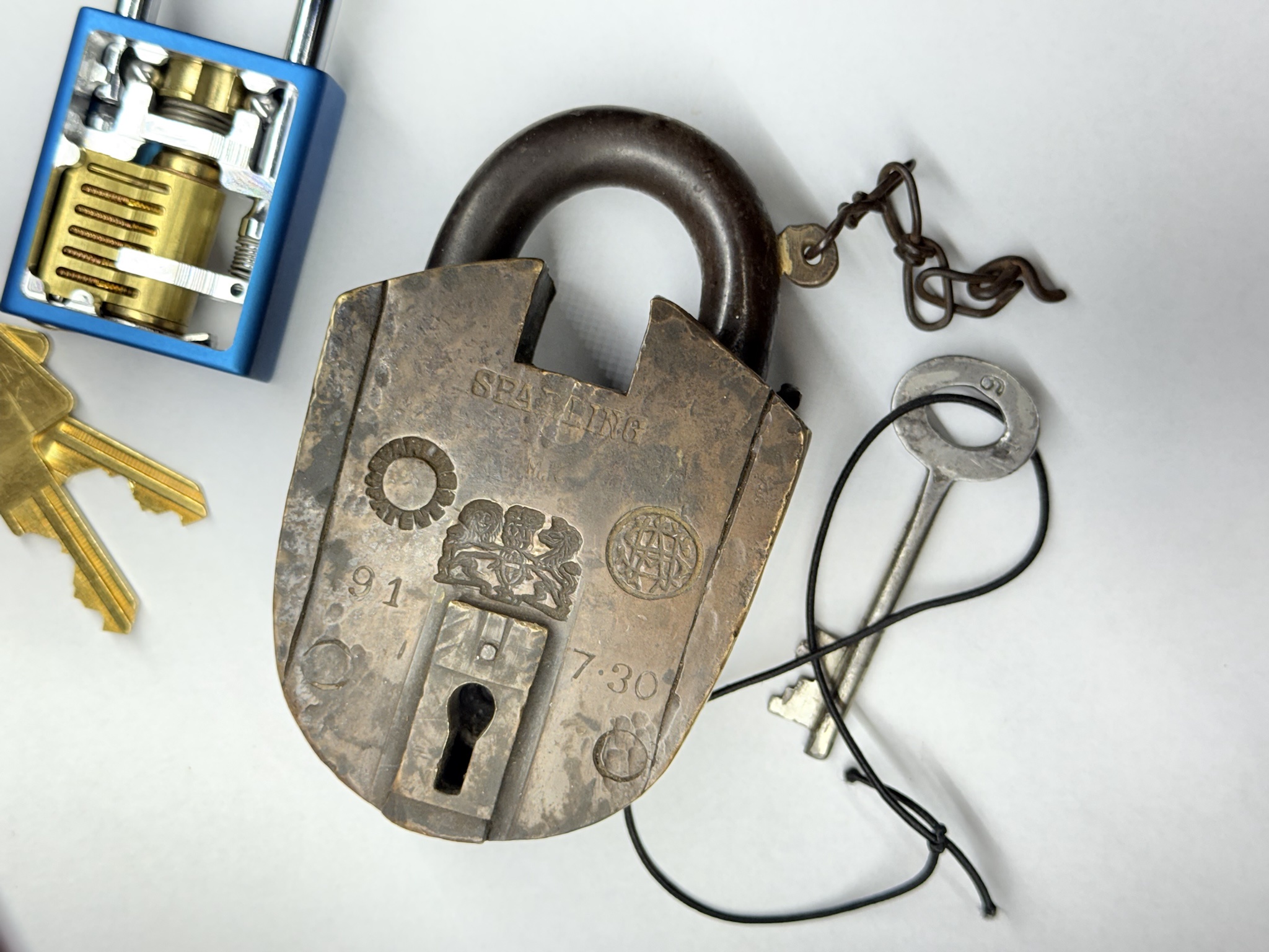 Seeking information on the Sparling Padlock