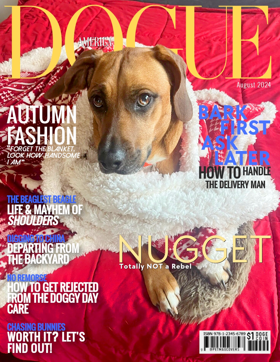 A delightful showcase of doggos from all walks of life, including our beloved rescues!