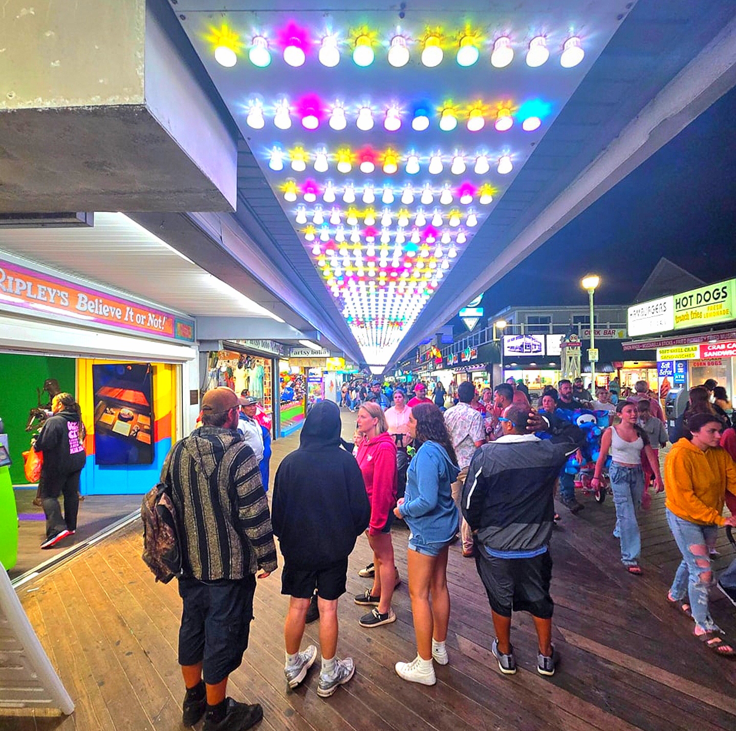 Enjoying Summer Vibes on the Boardwalk