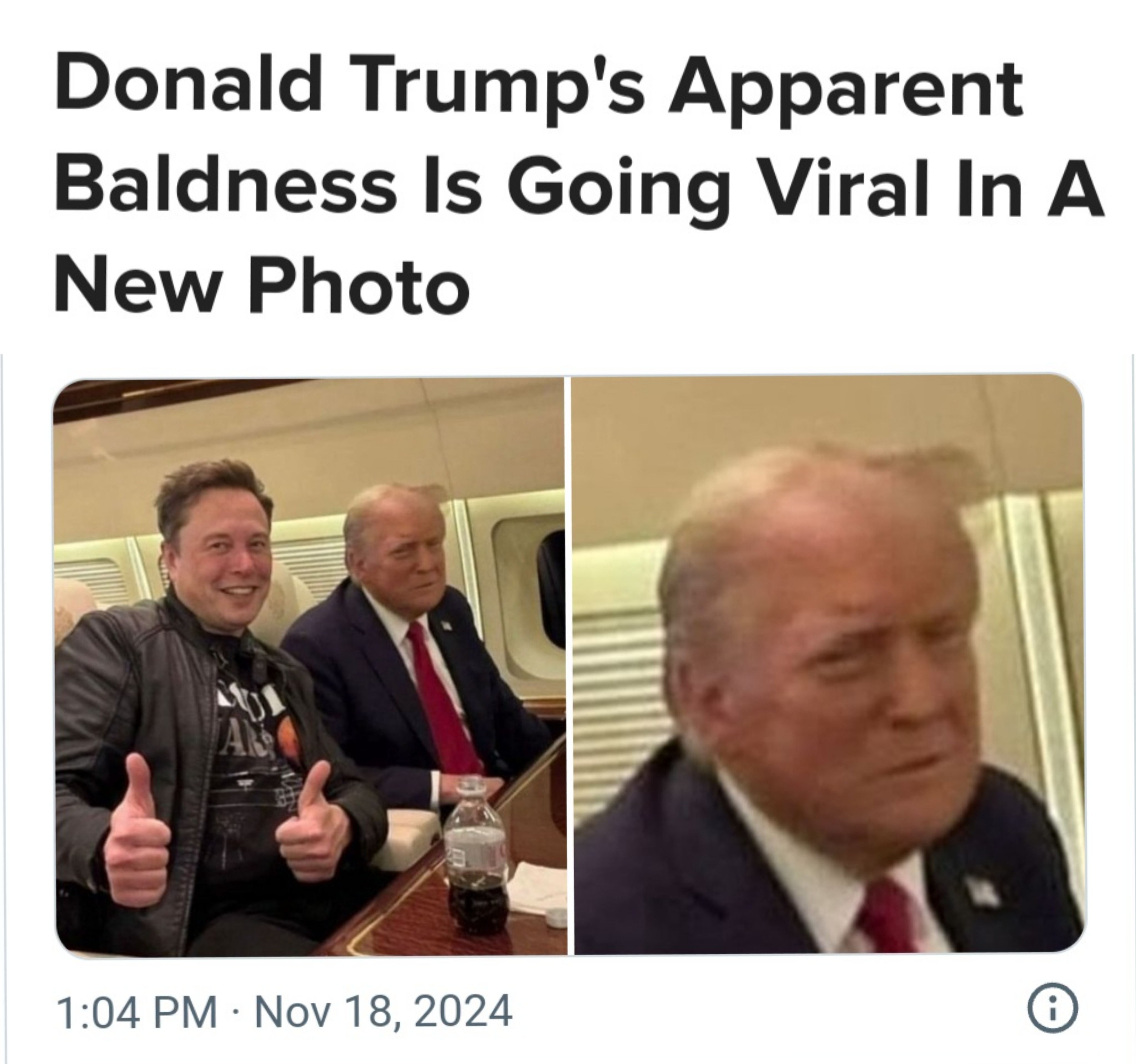 Trump: The Epitome of Vanity