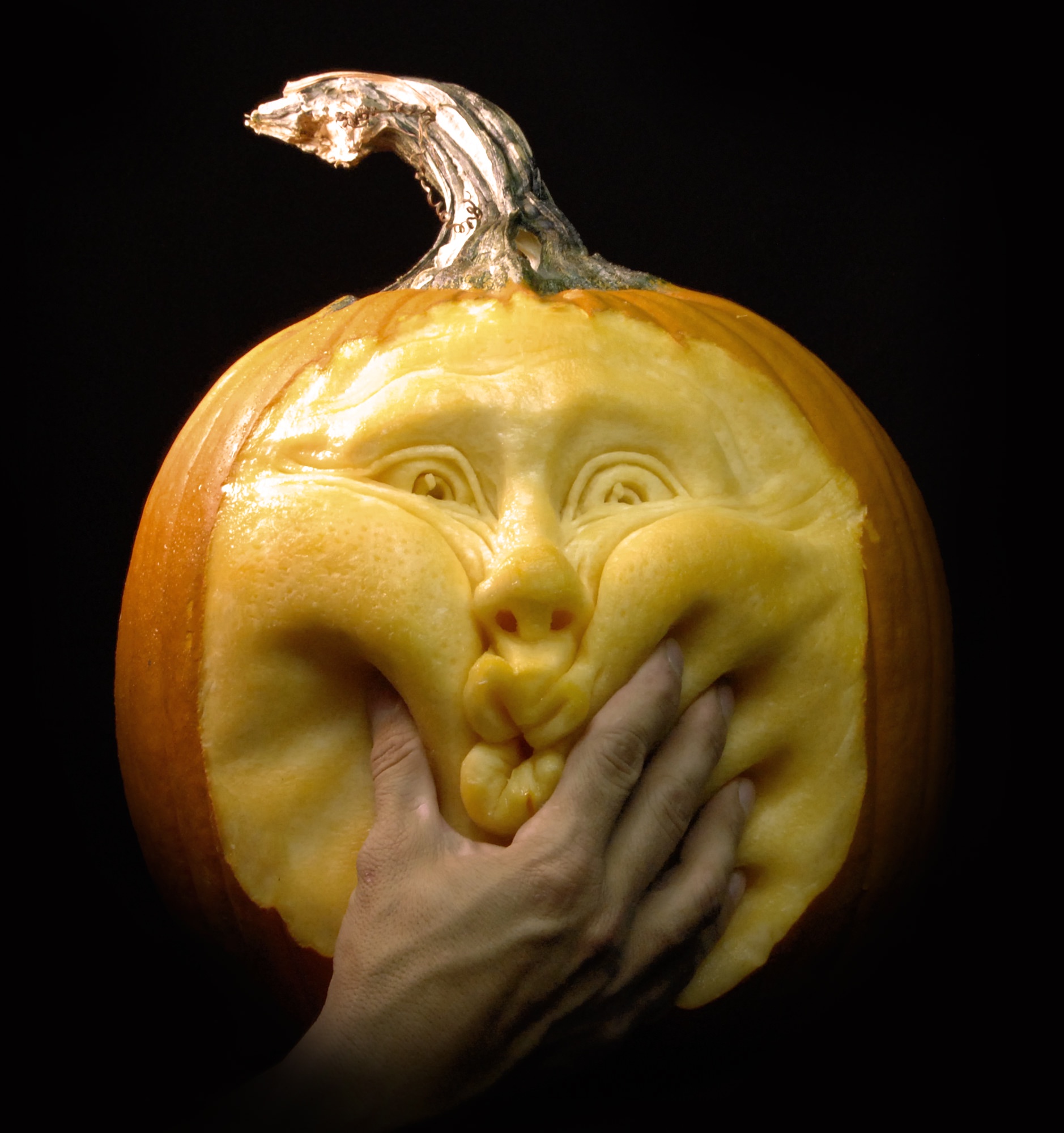 Happy Halloween, you wonderful people! Here’s my annual tribute to Ray Villafane, the ultimate pumpkin carving master.