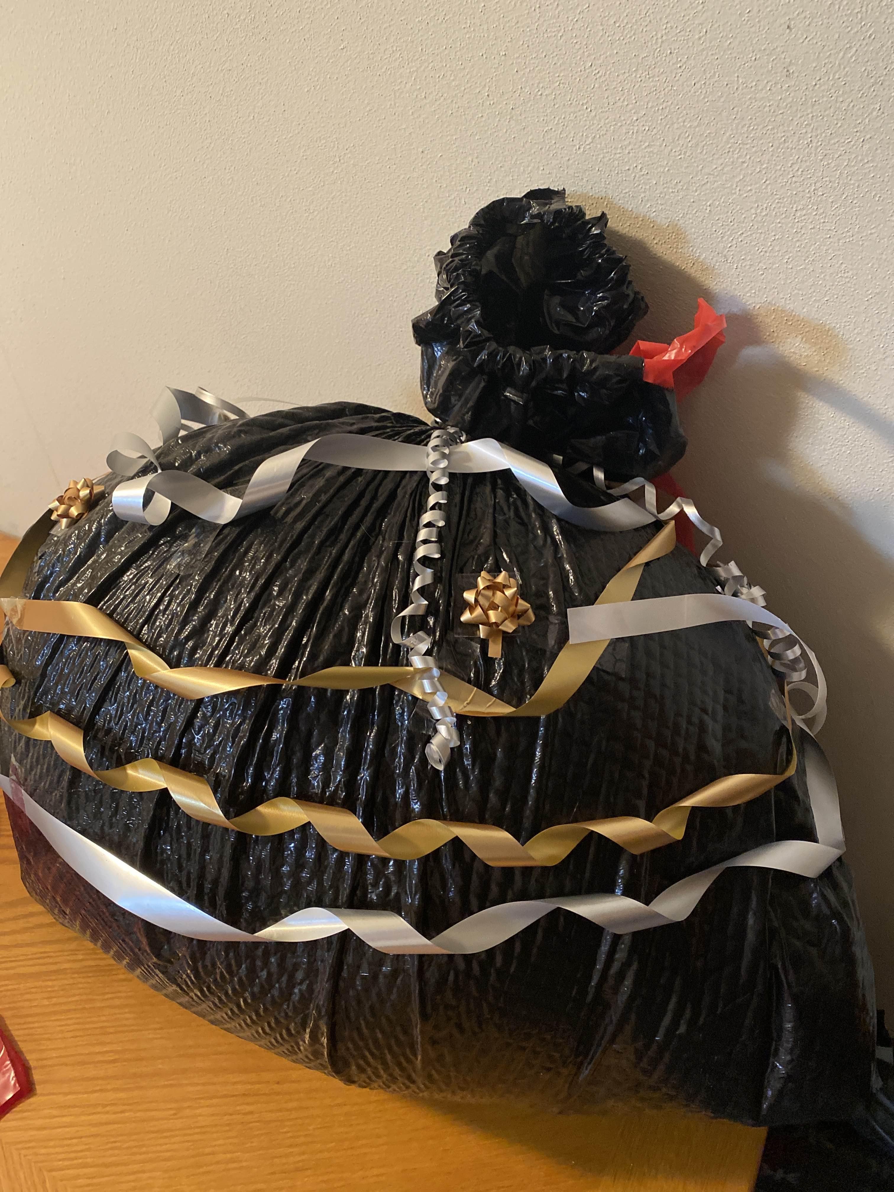 The Doofus Uncle's Hilarious Oversized Plush Toy Wrap
