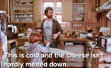 Mr. Mom's Hilarious Take on Cold Cheese and Unmelted Delights