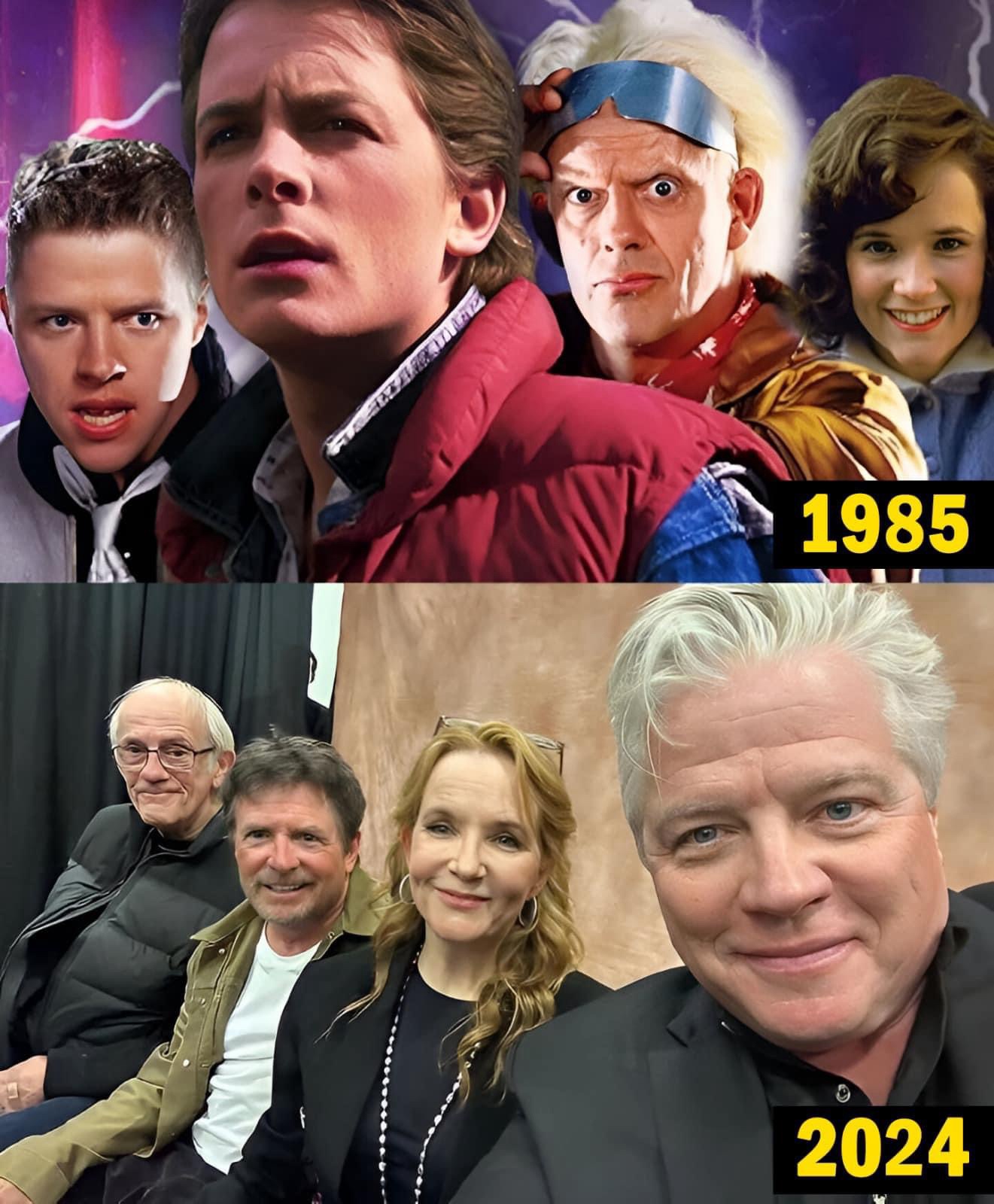 Fingers Crossed: The Cast of 'Back To The Future' Reunites!