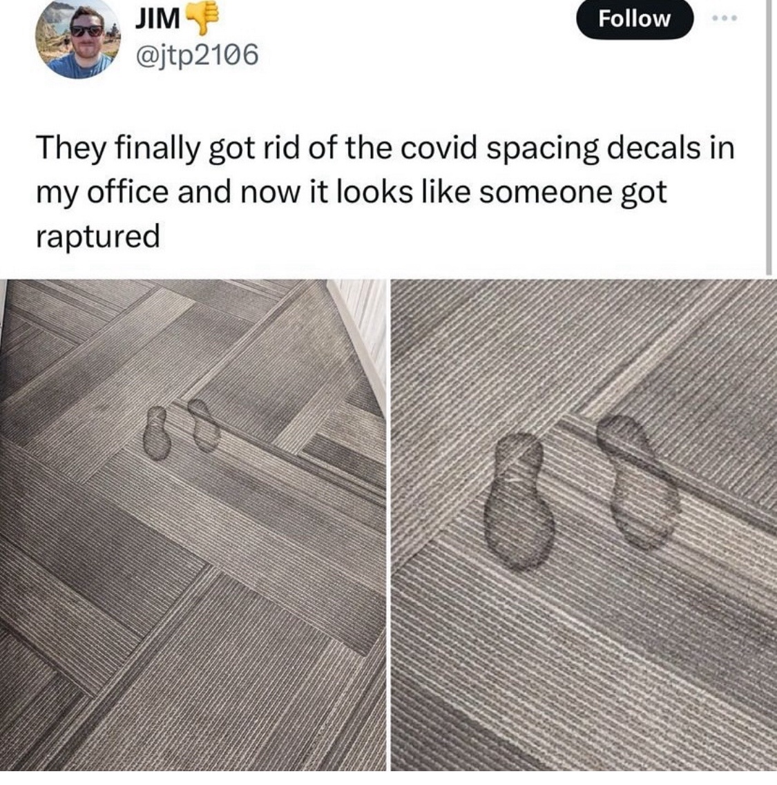 Where did he disappear to?