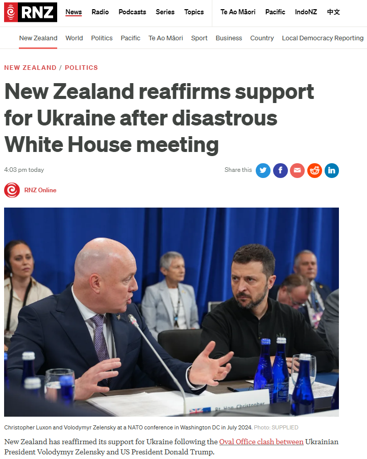 Slava Ukraini: A Heartfelt Message from Aotearoa, New Zealand