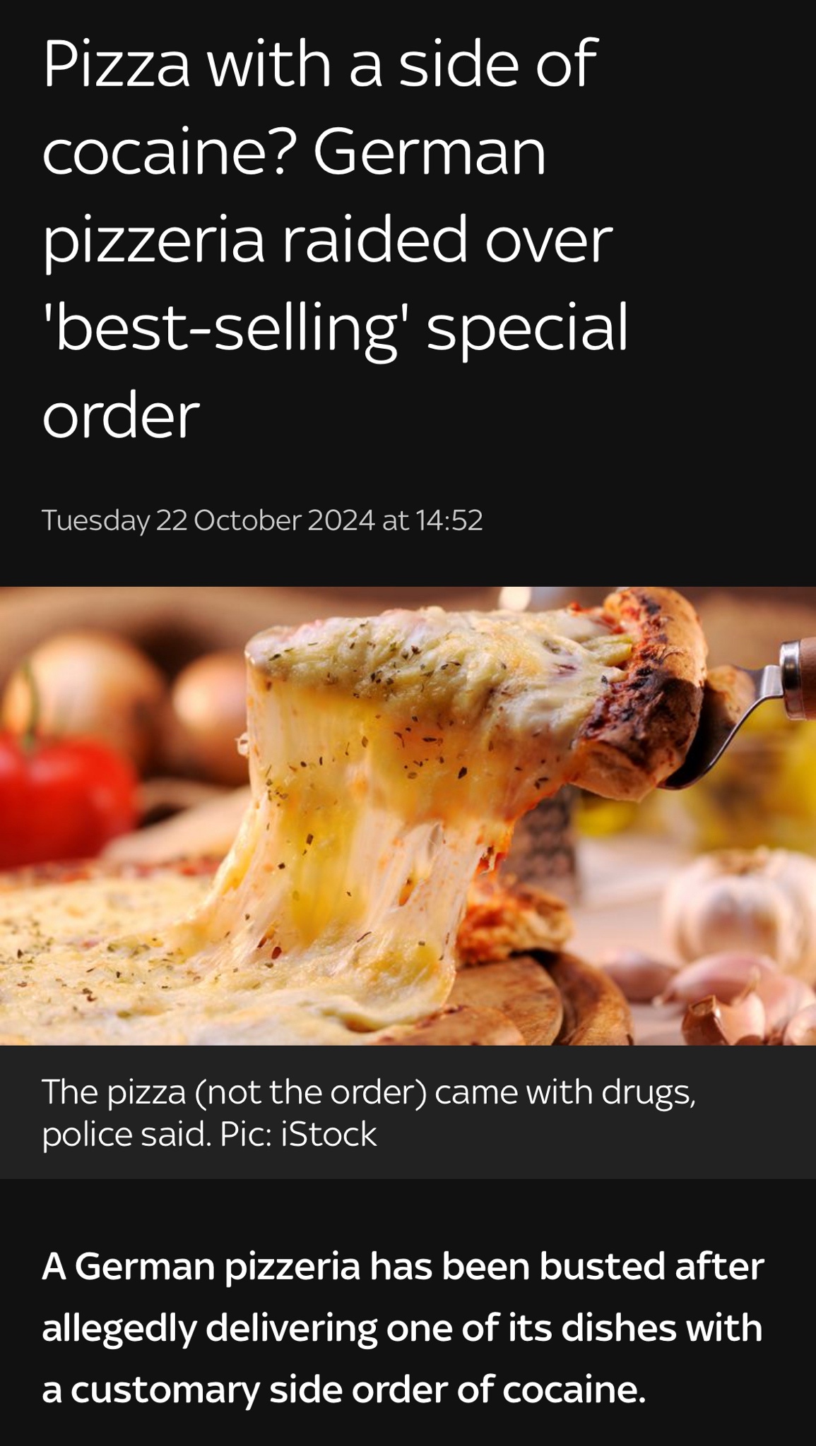 I'll Take a Giant Peruvian Delight!