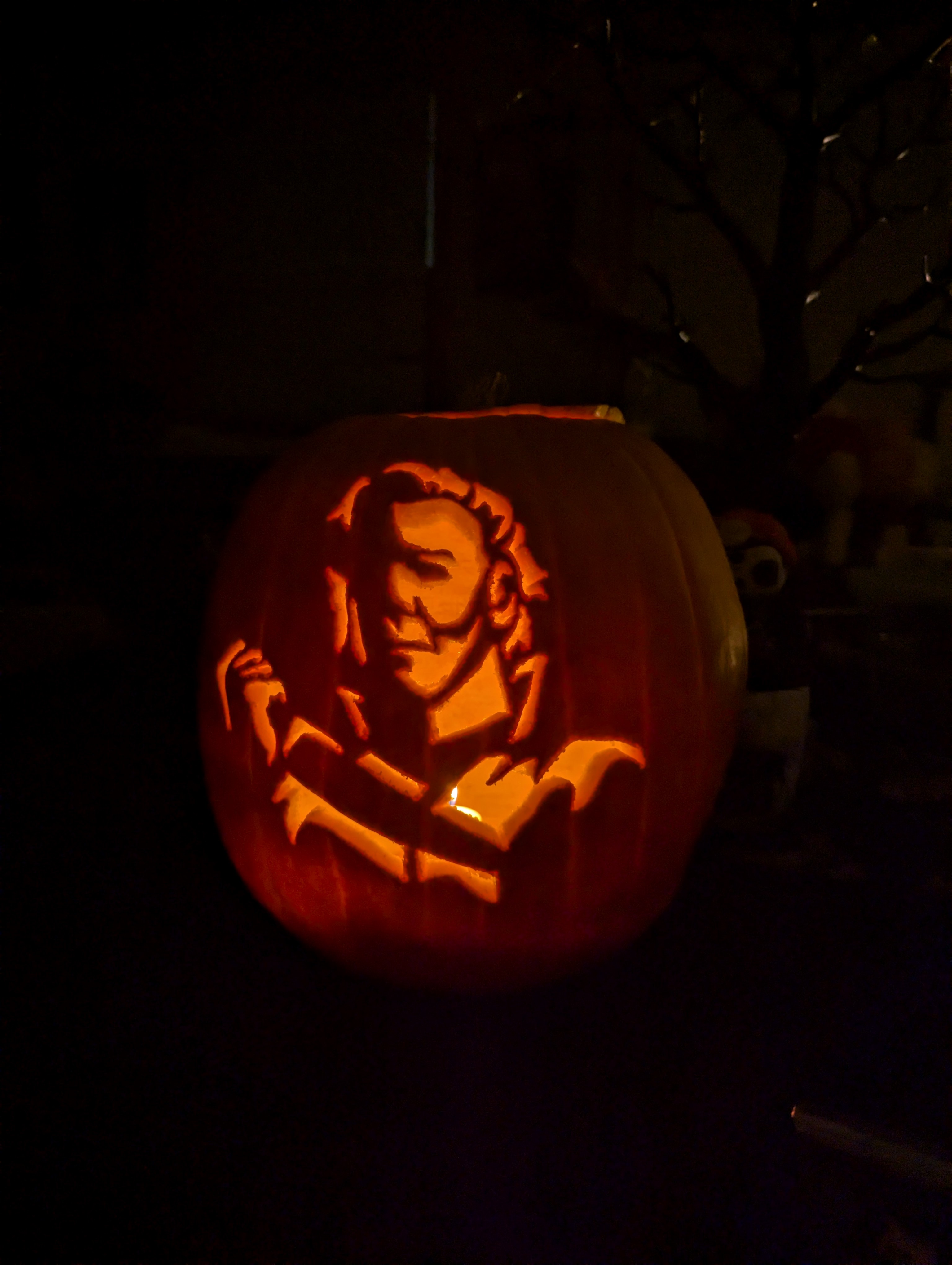 Check out my pumpkin creation this year!