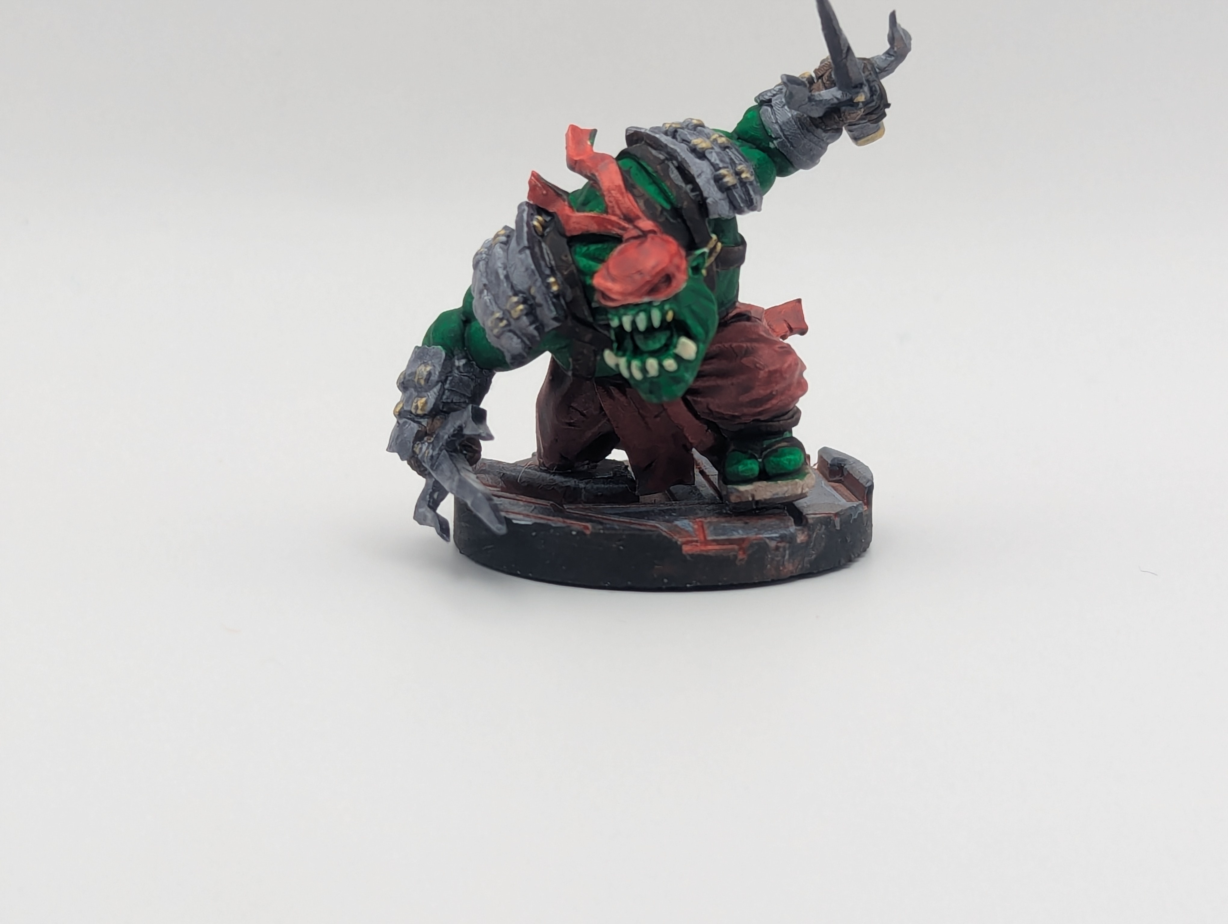 Introducing Wralff-gro-stick: the Teenage Mutant Ninja Orc!