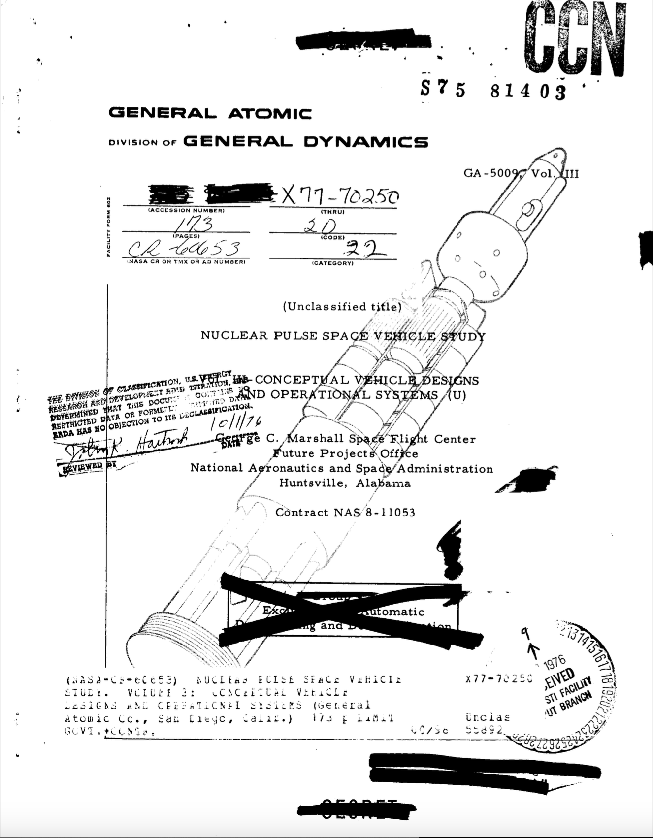 Exploring Project ORION: The USAF's Vision for a Nuclear-Powered Space Fleet in 1968