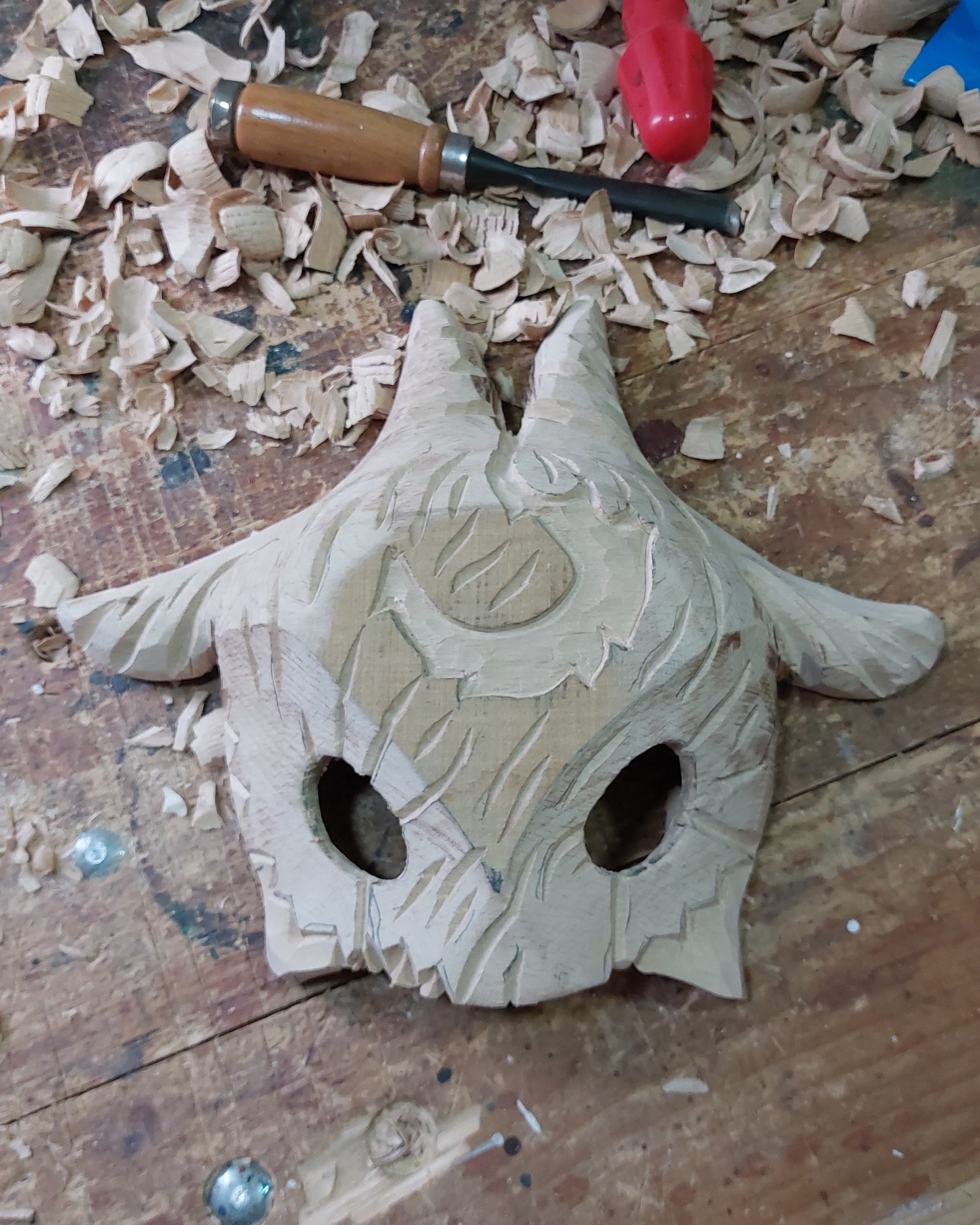 Crafting a Kindred Spirit Mask: Progress Update
