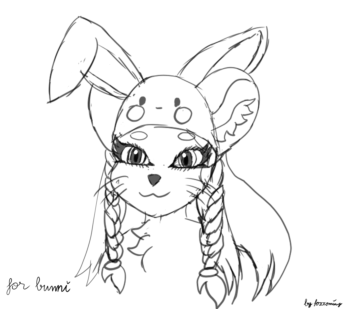 Bunny Sketch for TFM: A Creative Concept