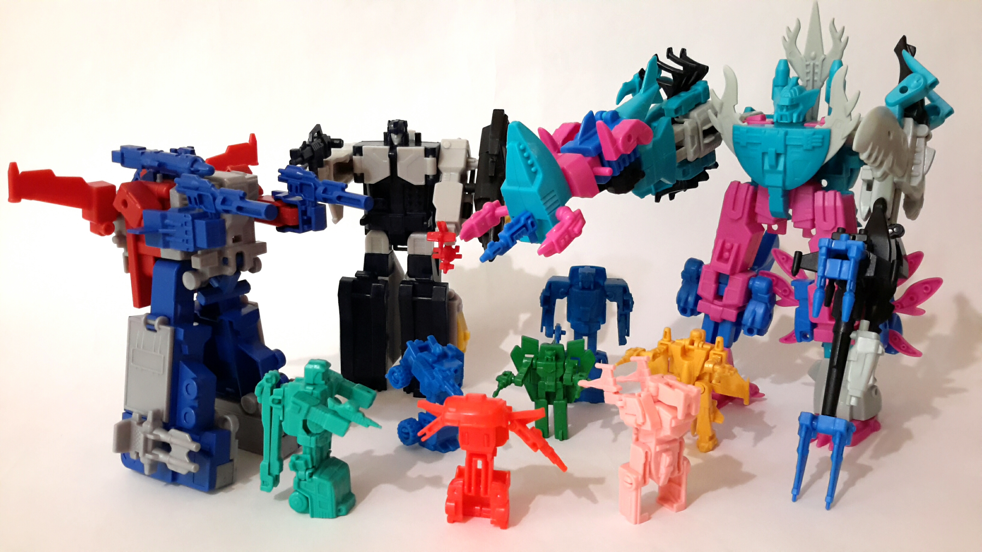 Kabaya Transformers Masterforce & Victory: A Sweet Collection of Choco Toys