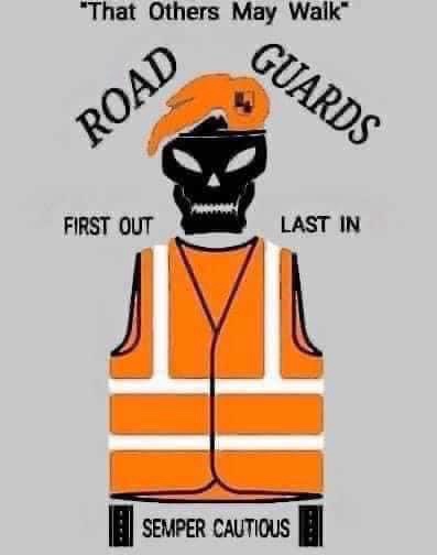 The vigilant Road Guard at your service!