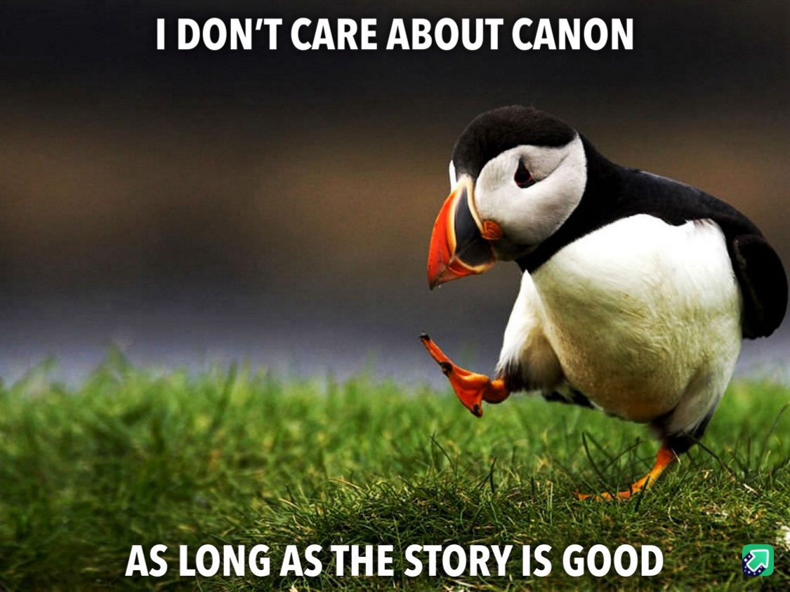 Canon: Just for the Nitpickers