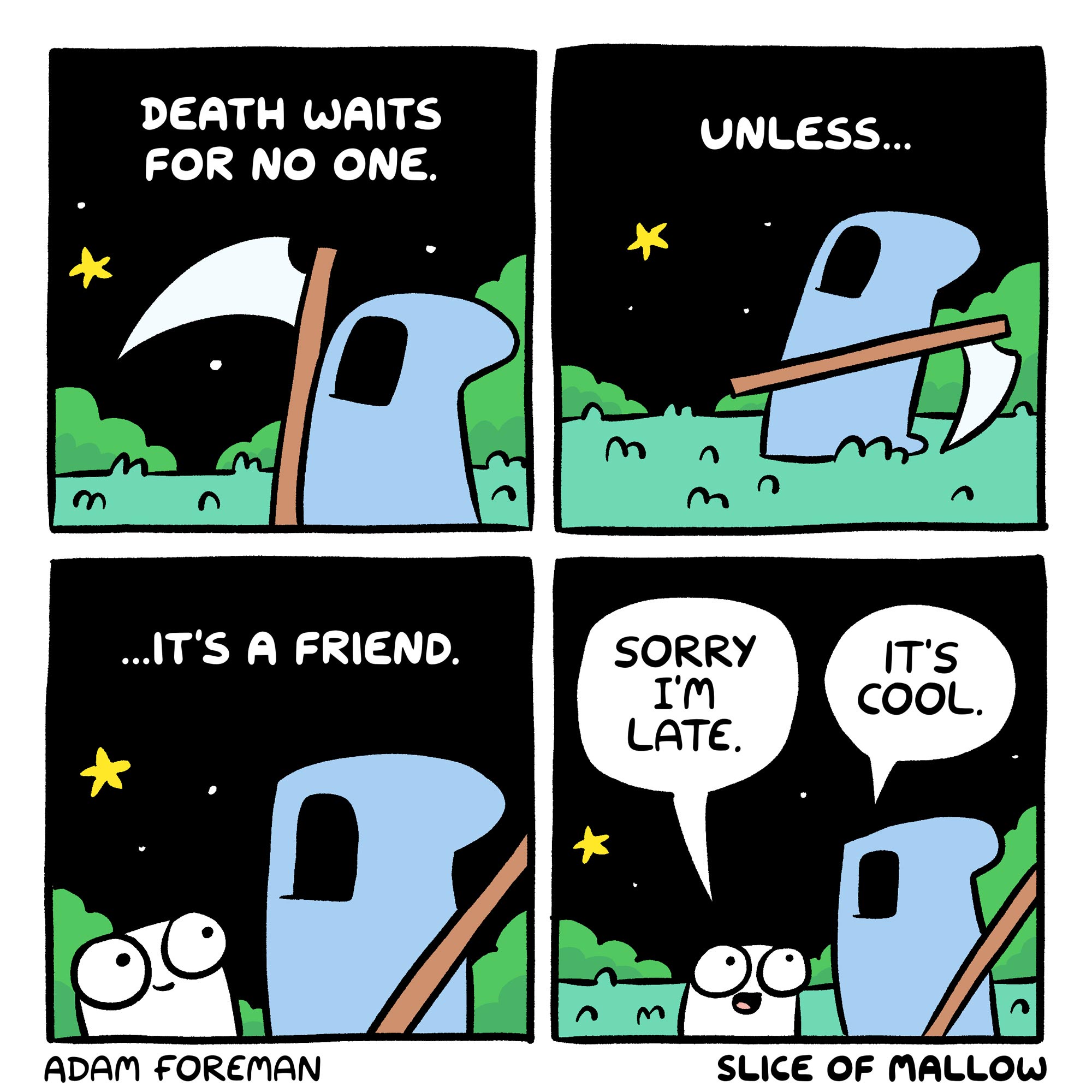 Death Doesn't Wait for Anyone (Original Content)