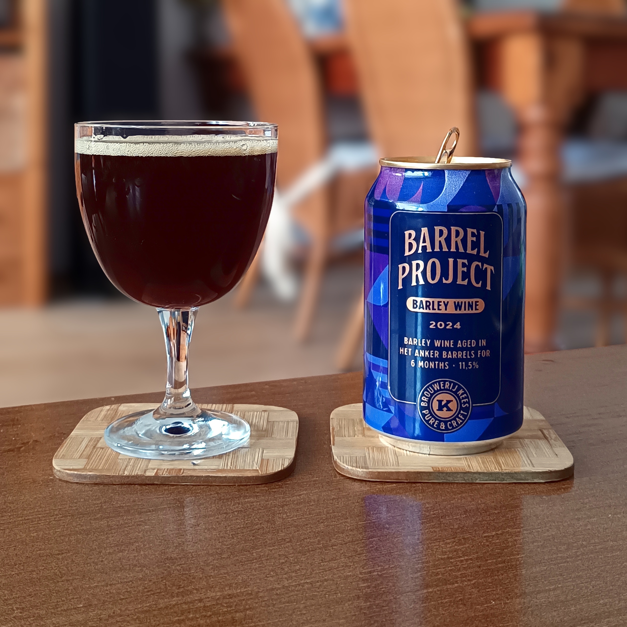 Introducing the Kees Barrel Project 2024: Barley Wine aged to perfection in Het Anker barrels