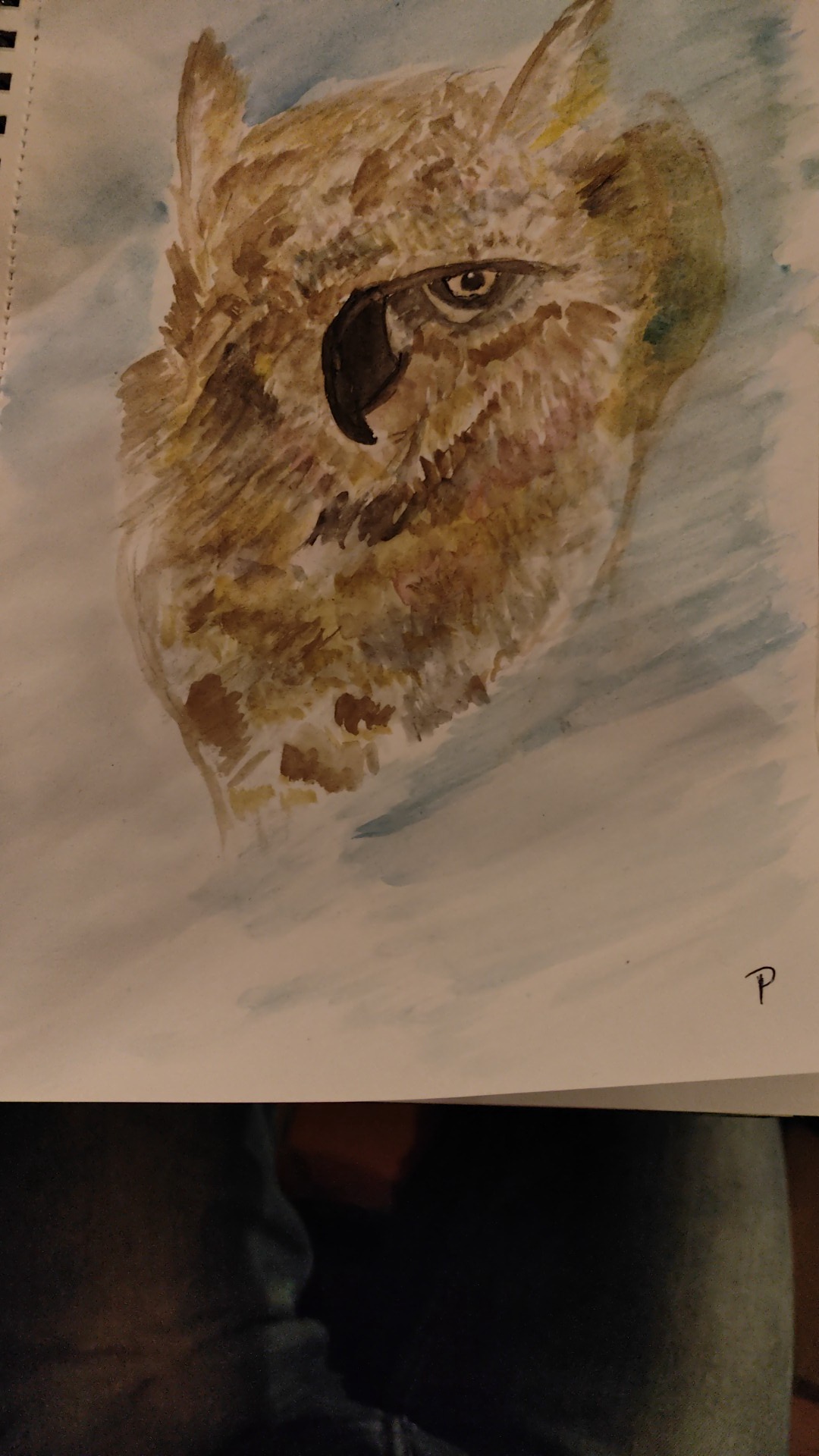 Captivating Owl Painting: A Touch of Artistic Charm