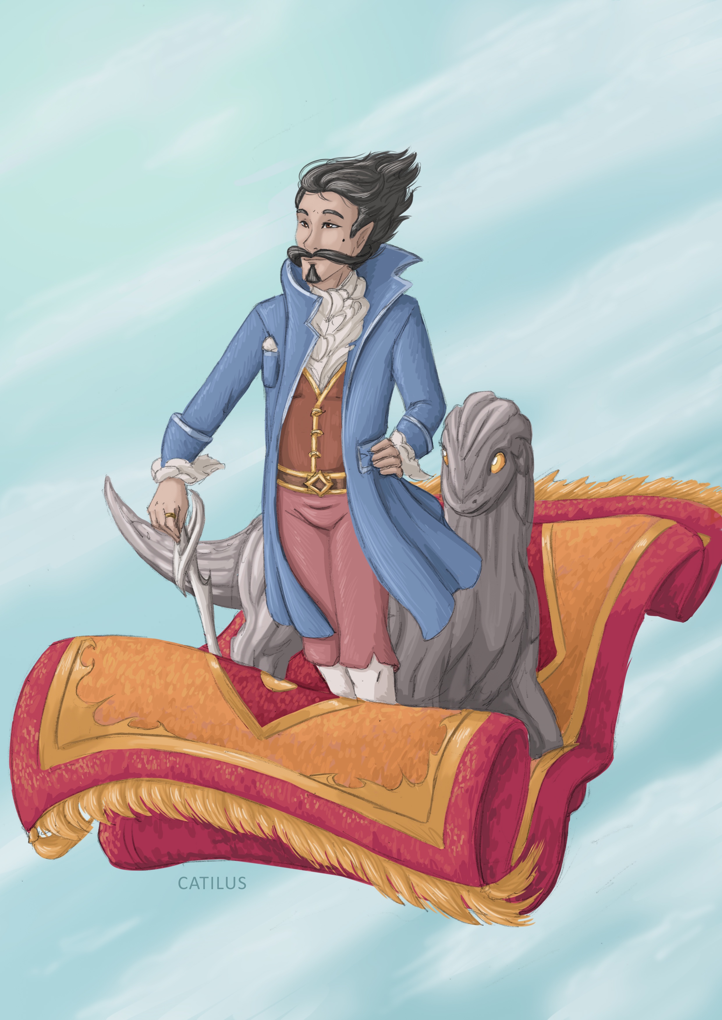 Meet Le Chevalier Jean-Marie: The D&D Swashbuckler with a Molybdenum Elemental