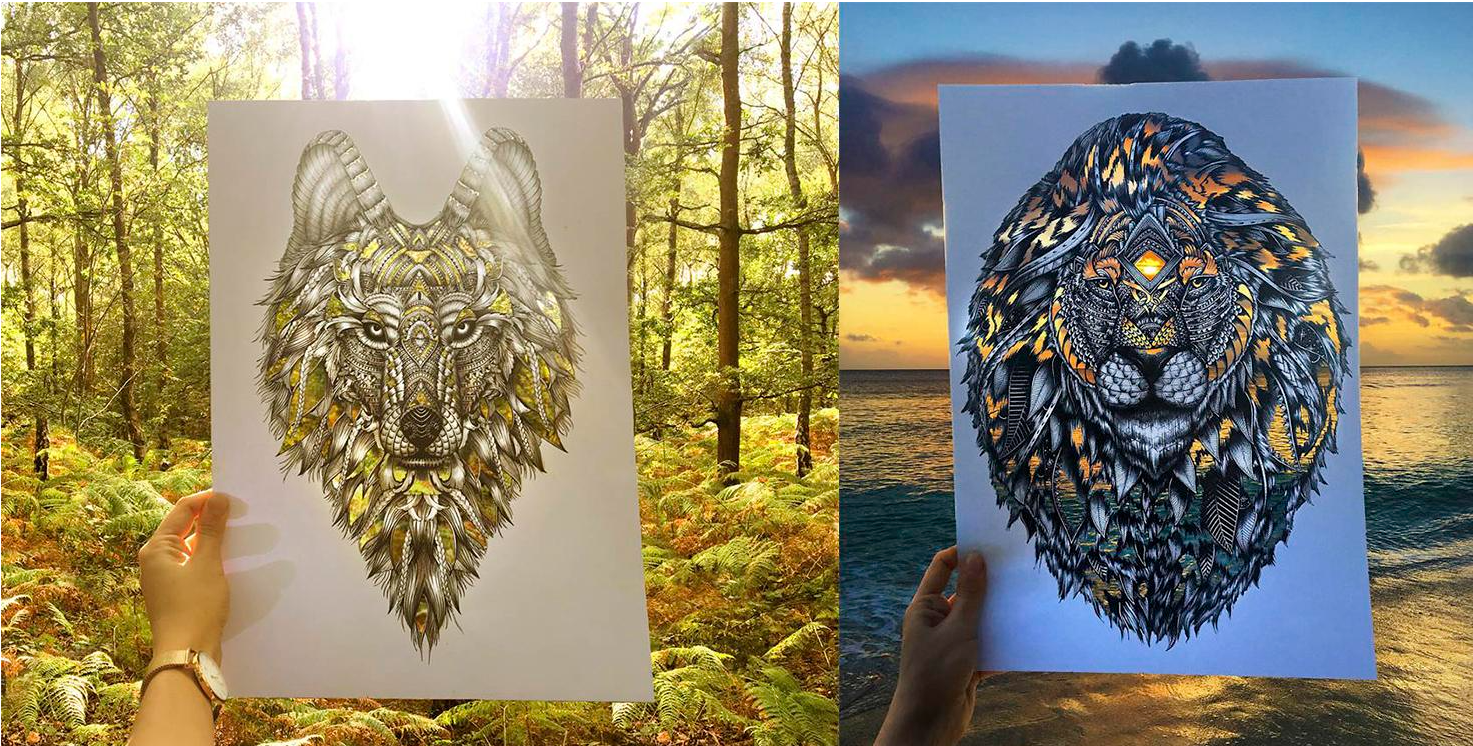 Nature's Masterpiece: A Stunning Painted Landscape