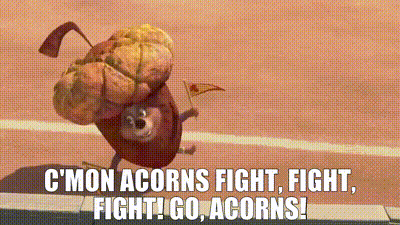 Cheer for the Acorns!