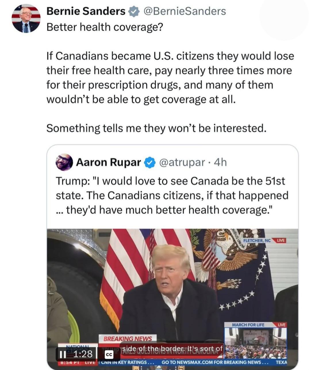 What if we just joined Canada instead?