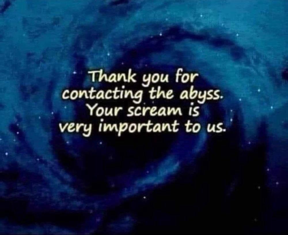 Please Hold for the Next Moment of Peace