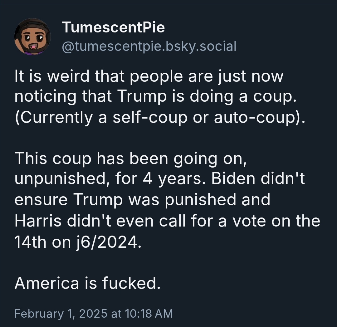 The Coup Has Already Occurred: Now Comes the Theft