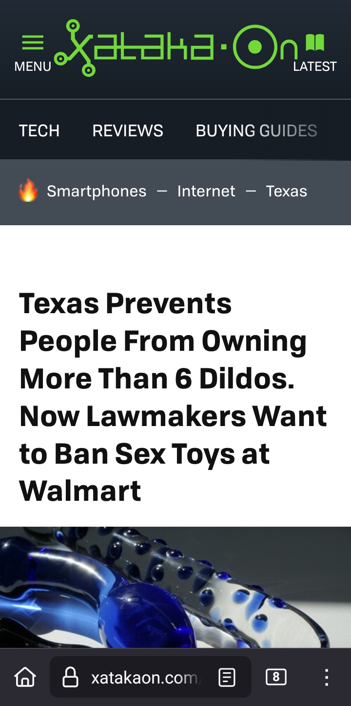 In Texas, You Can Hunt Feral Hogs from Hot Air Balloons, But Owning More Than 6 Dildos is a No-Go?