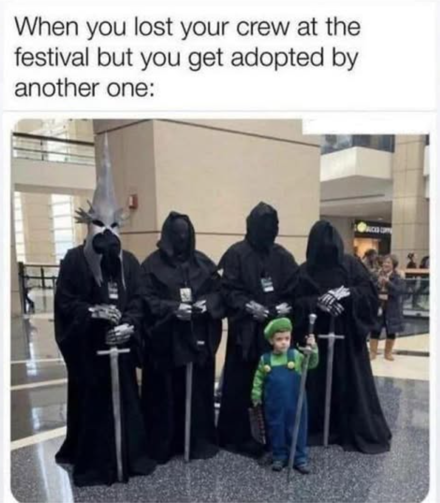 Spotted This and Thought: Perfect Squad for Luigi!