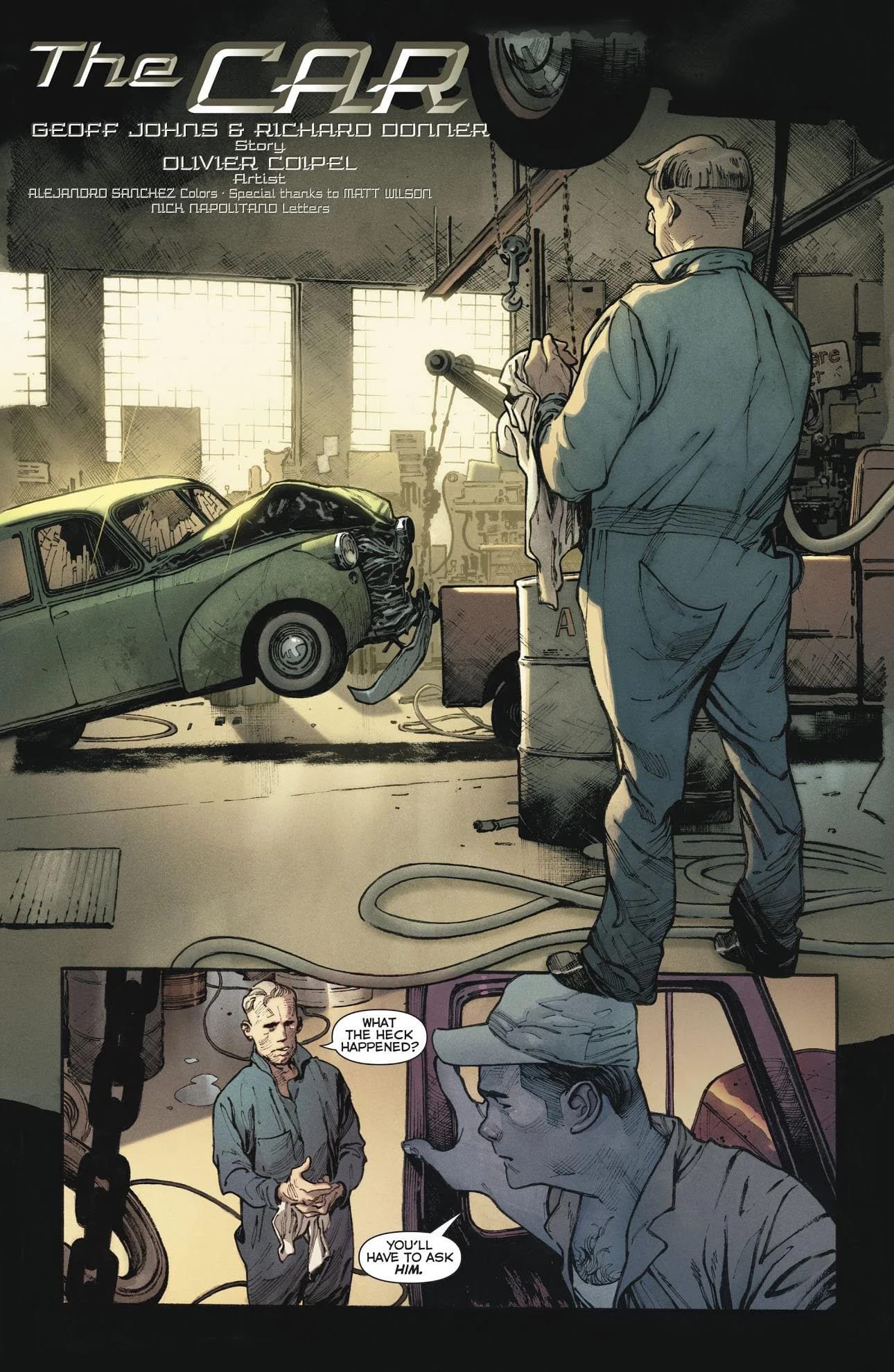 An extraordinary tale of Superman