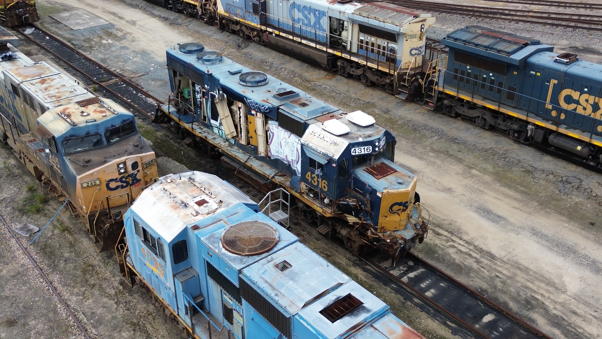 Spotlight on CSX 4316: A Train Enthusiast's Dream