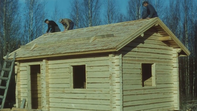 Dreaming of building my own cozy log cabin.